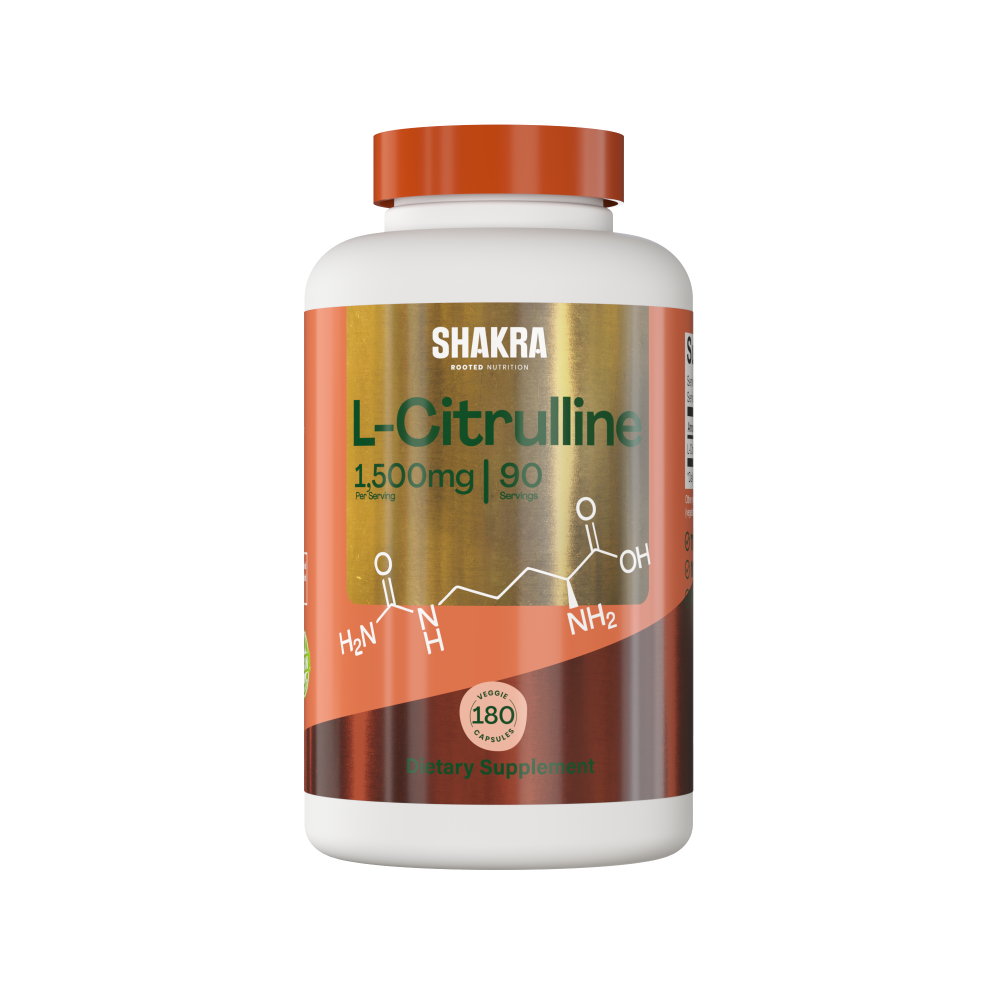 SHAKRA L- CITRULINA 1500MG 180 CAPSULAS - 1