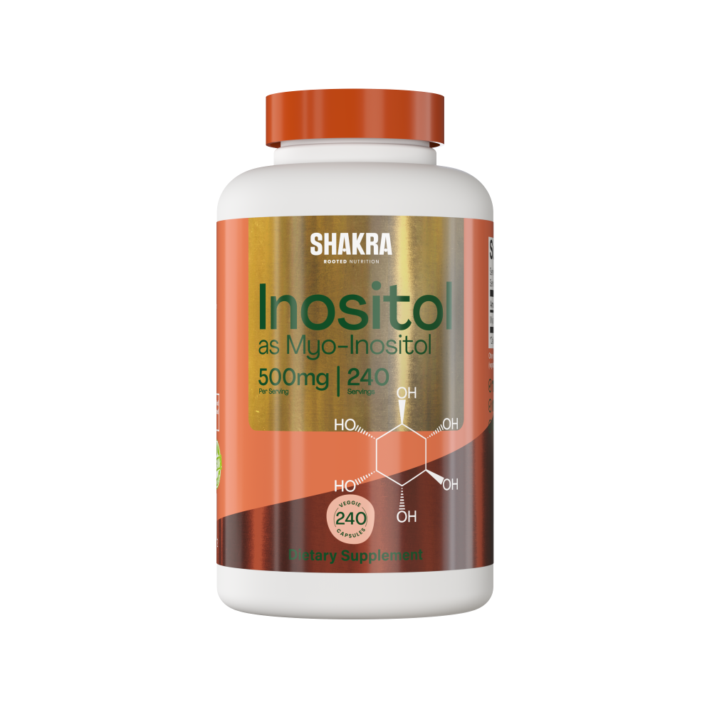 SHAKRA INOSITOL MYO INOSITOL 500MG 240 CAPSULAS - 1