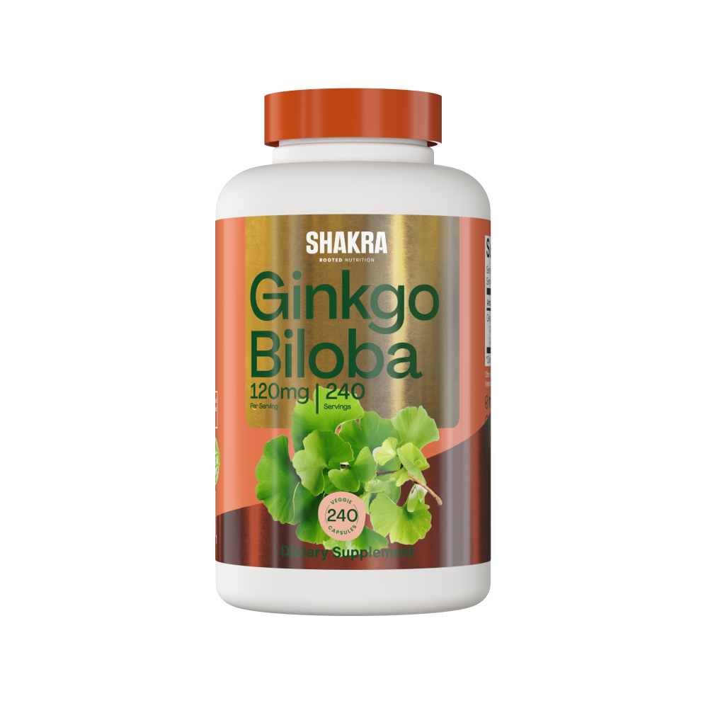 SHAKRA GINKGO BILOBA 120 MG 240 CAPSULAS - 1