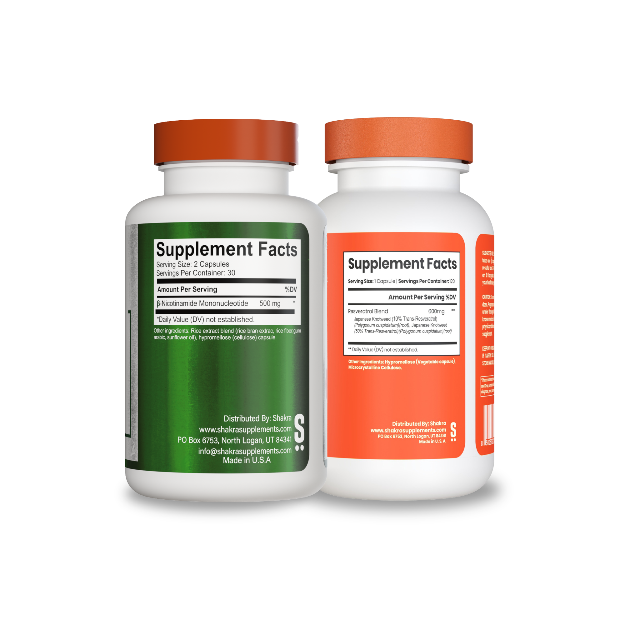 PACK X2 SHAKRA NMN + RESVERATROL - 2