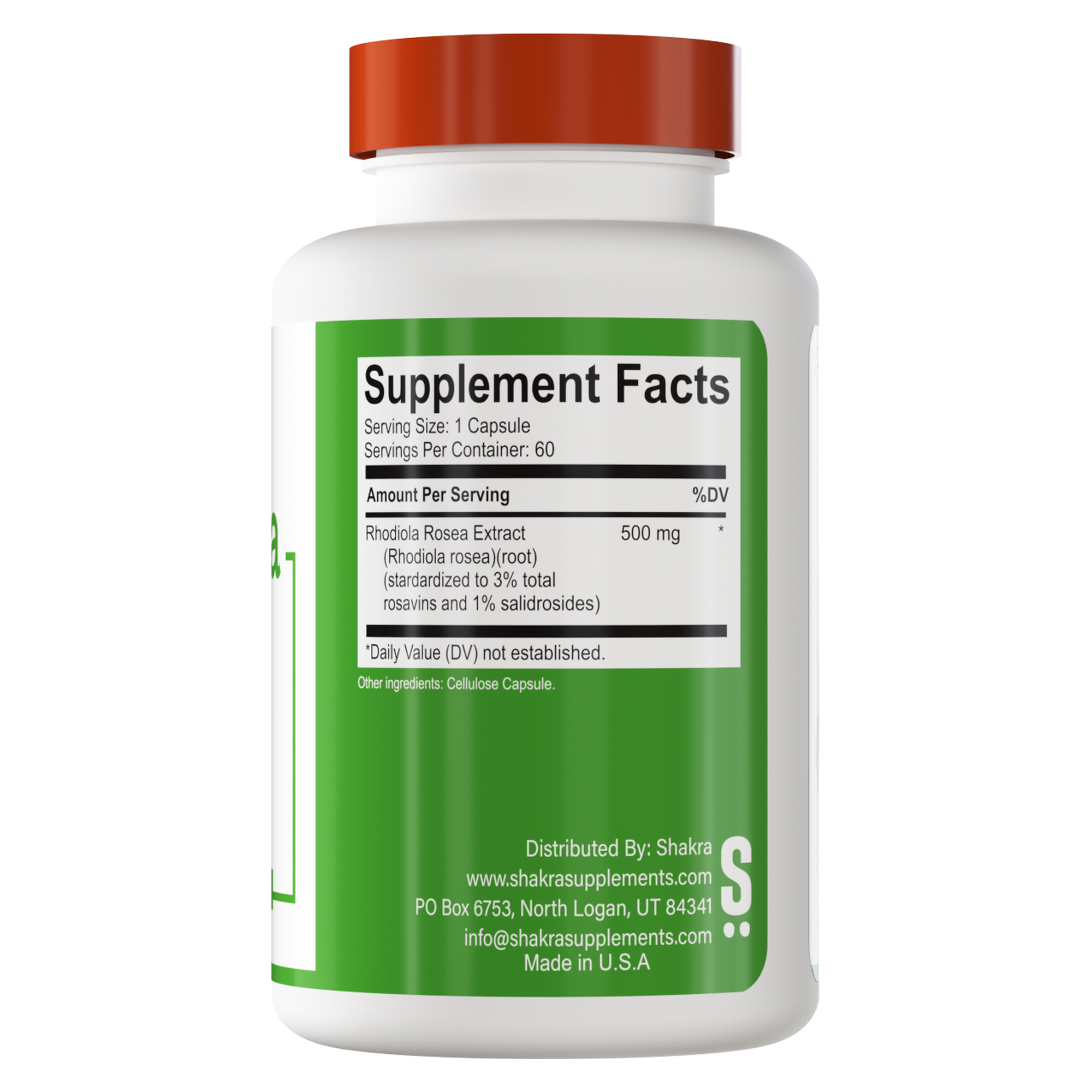SHAKRA RHODIOLA ROSEA 60 CAPSULAS - 2