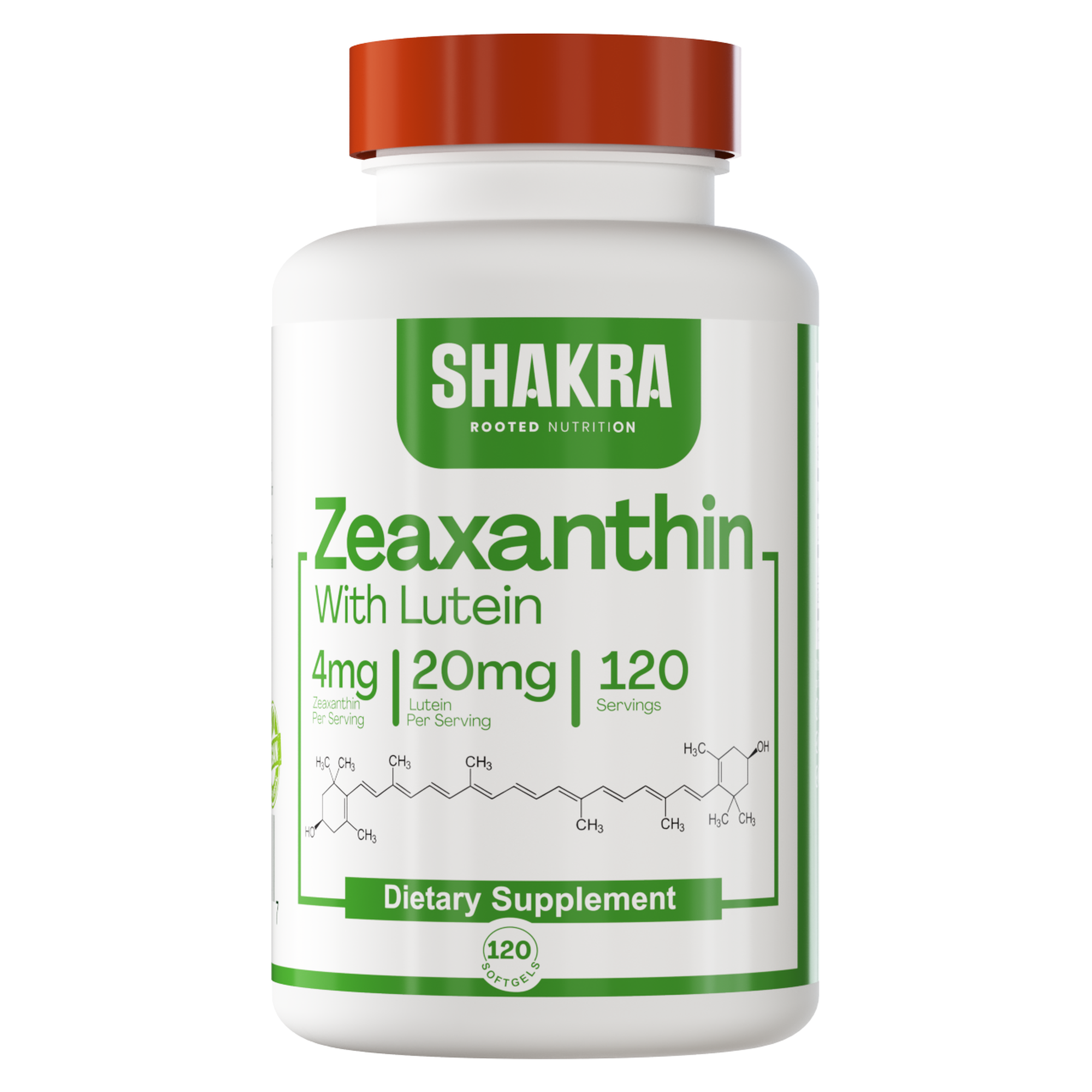 SHAKRA ZEAXANTHIN LUTEIN LUTEÍNA ZEAXANTINA 120 CAPSULAS - 1