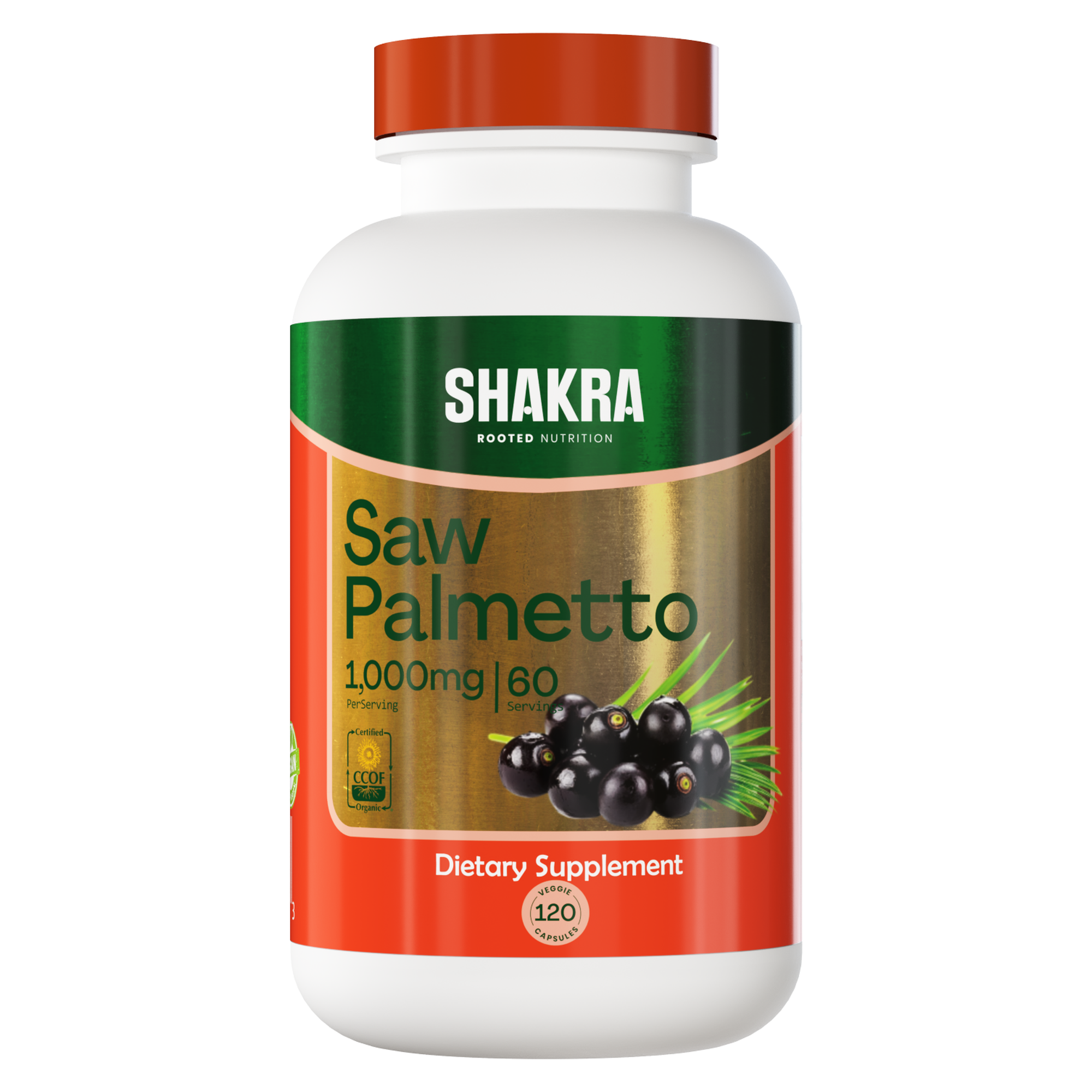 SHAKRA SAW PALMETTO 120 CAPSULAS - 1