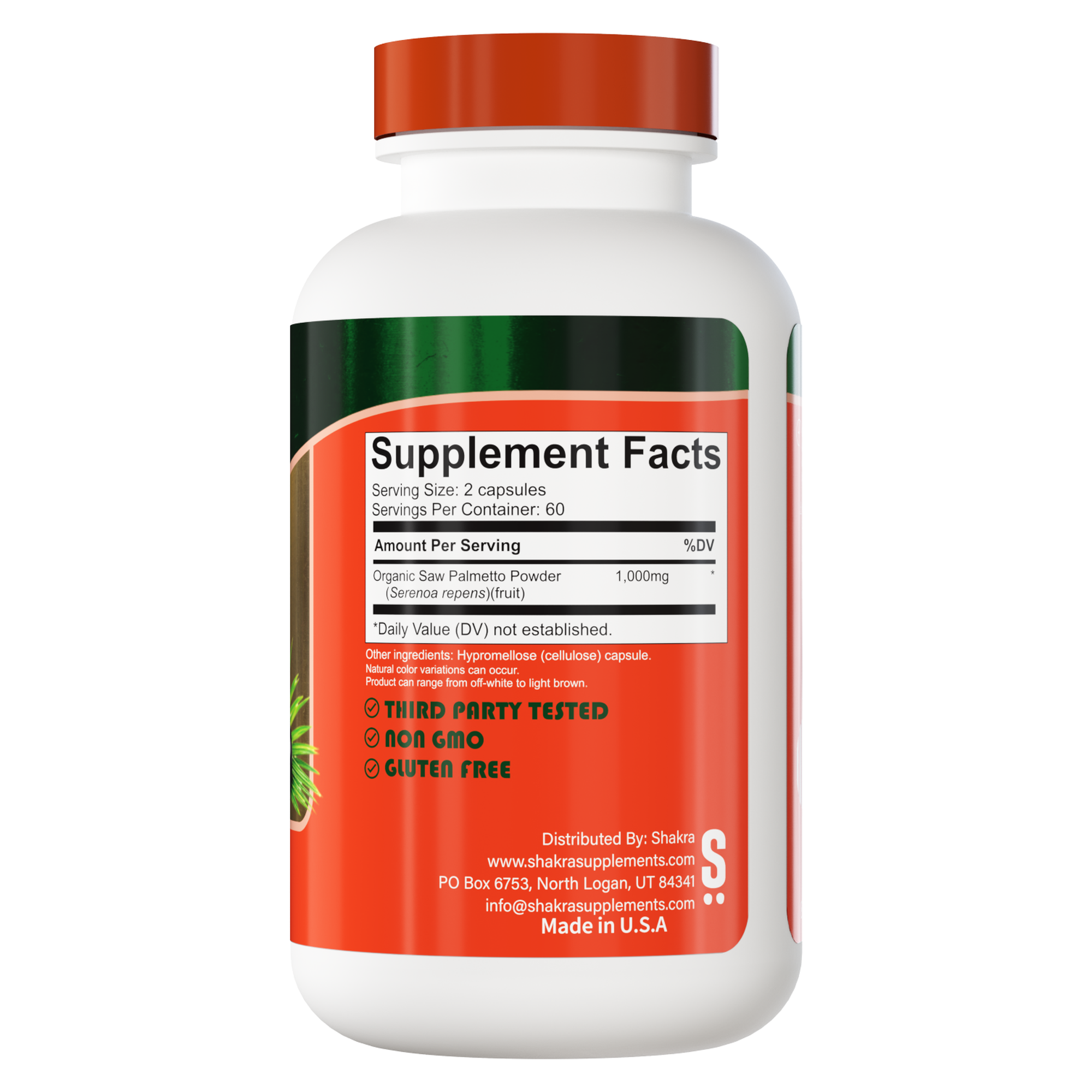 SHAKRA SAW PALMETTO 120 CAPSULAS - 2