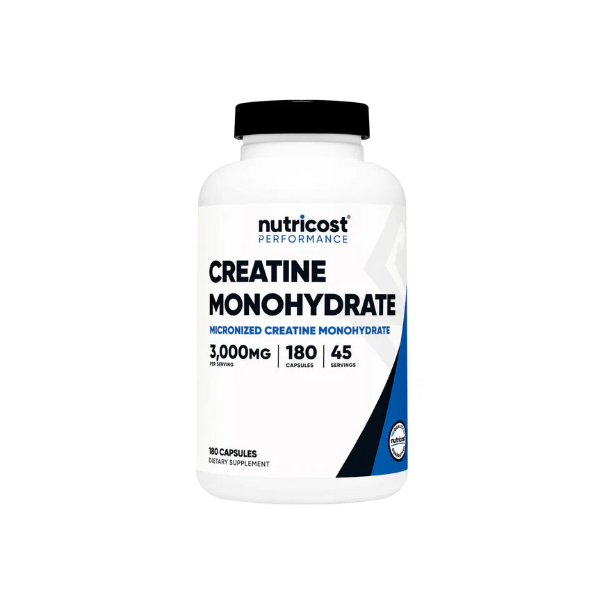 NCW CREATINE MONOHYDRATE 3000 MG 180CAPS - 1