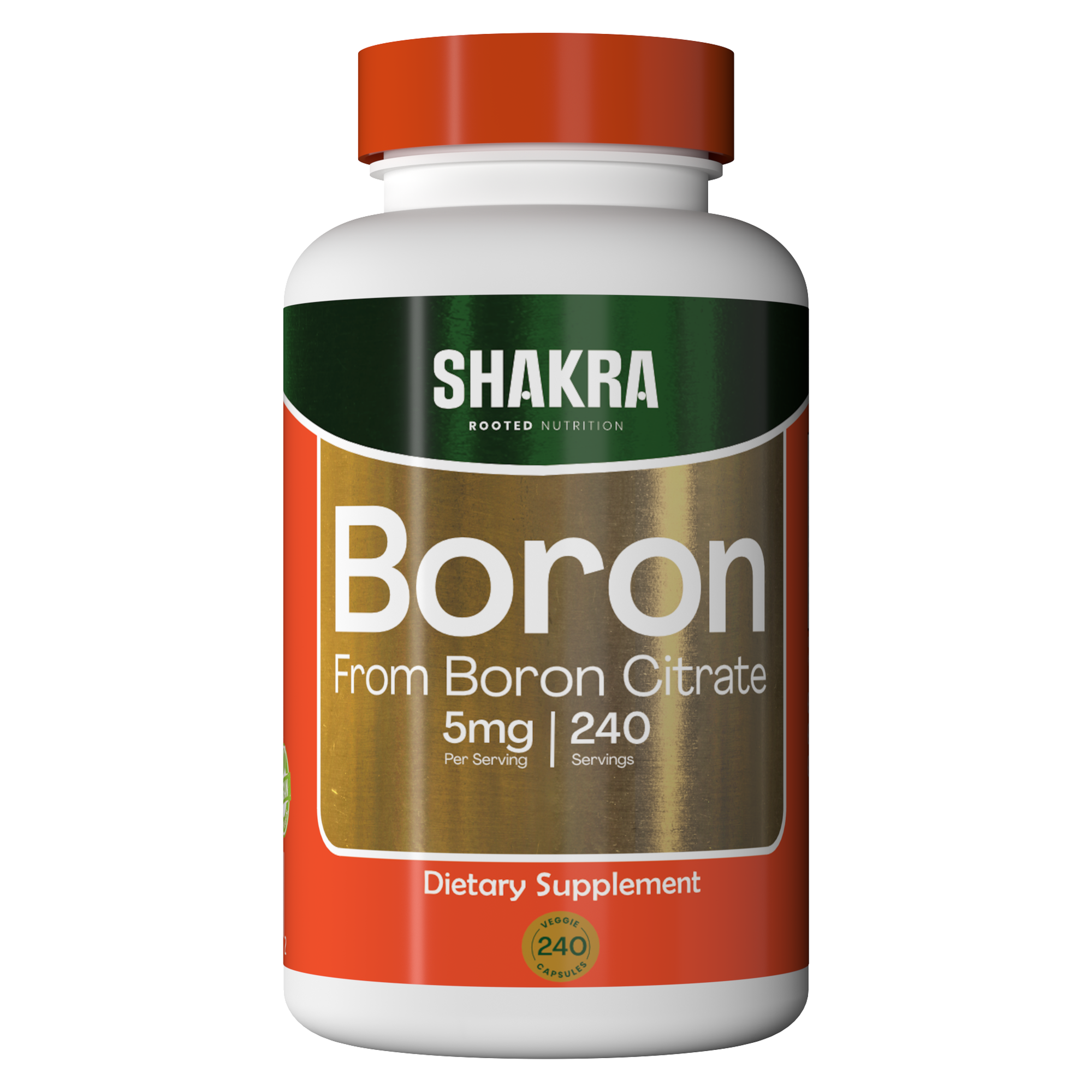 SHAKRA BORON 240 CAPSULES - 1