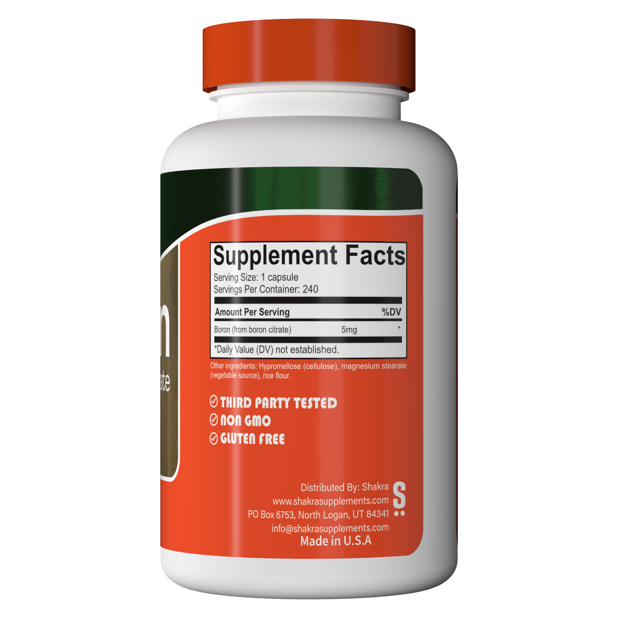 SHAKRA BORON 240 CAPSULES - 2
