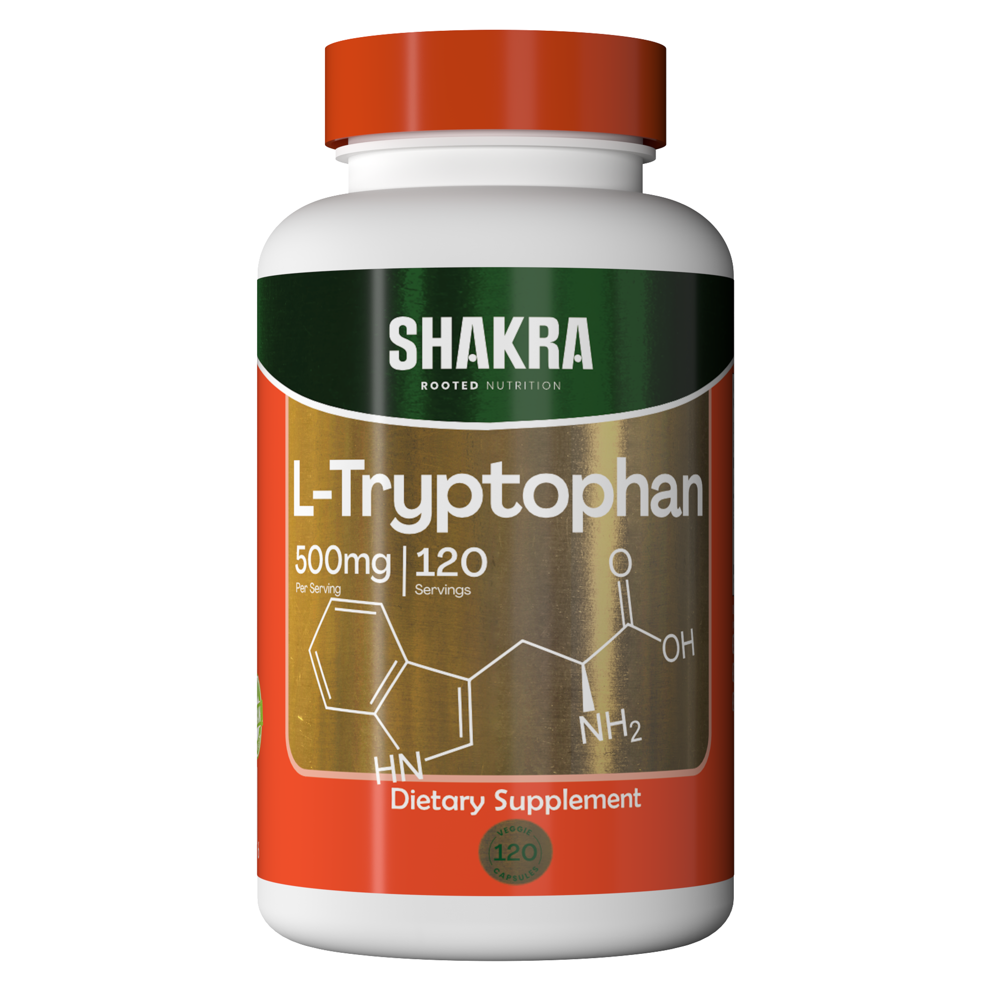 SHAKRA L-TRYPTOPHAN L-TRIPTÓFANO 120 CAPSULES - 1
