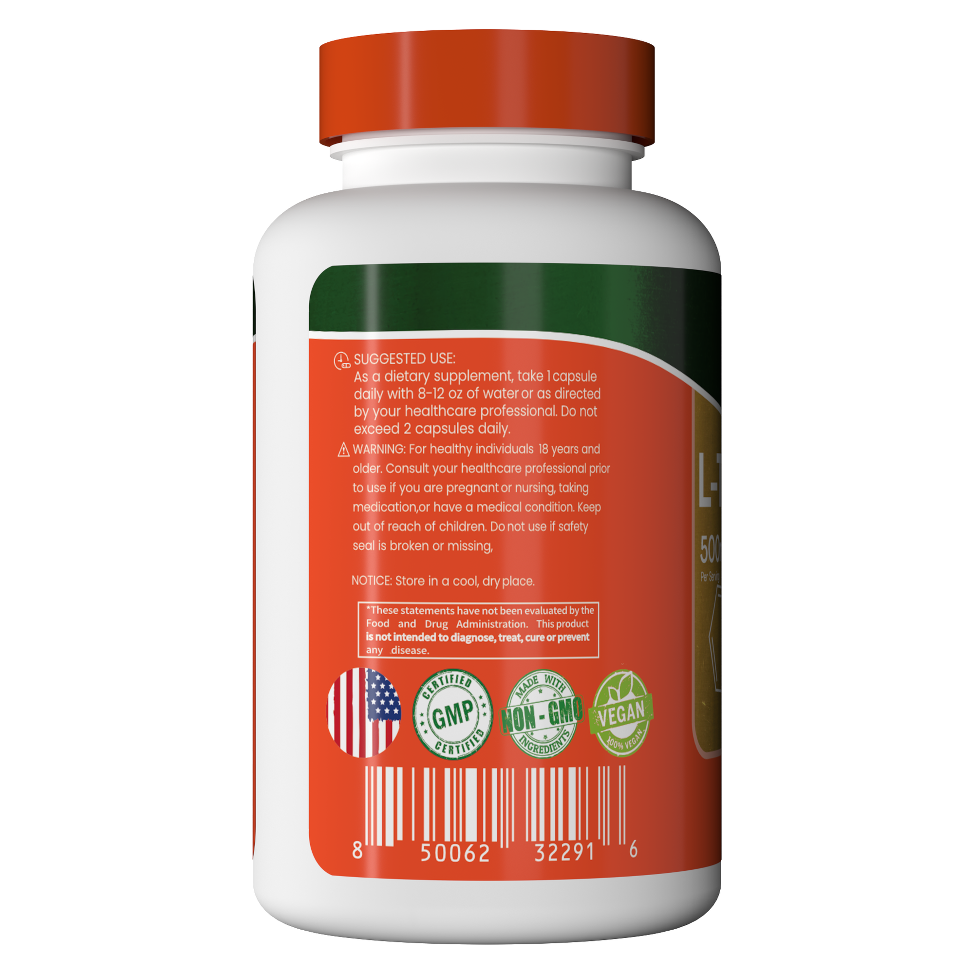 SHAKRA L-TRYPTOPHAN L-TRIPTÓFANO 120 CAPSULES - 3