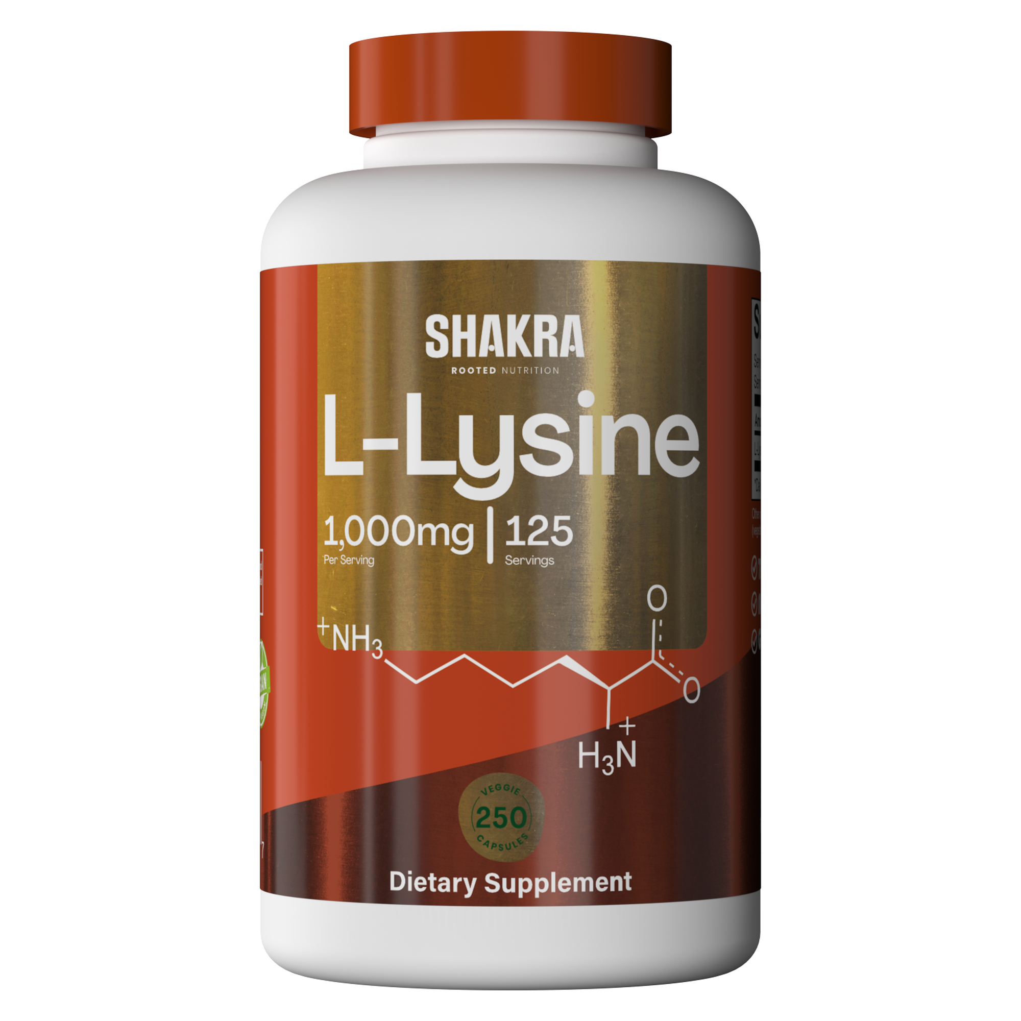 SHAKRA LYSINE LISINA 250 CAPSULAS - 1