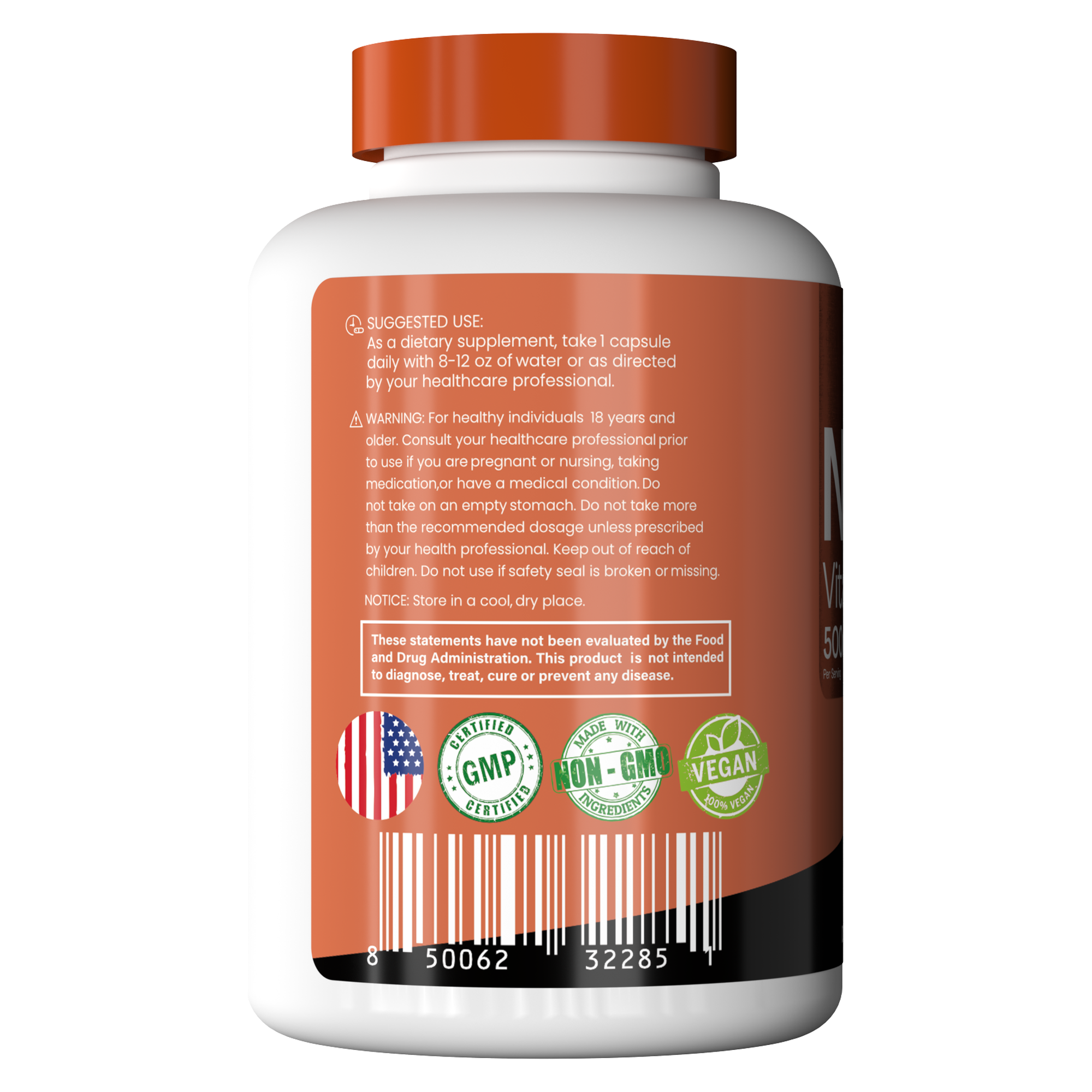SHAKRA NIACIN NIACINA 500MG 240 CAPSULES - 3