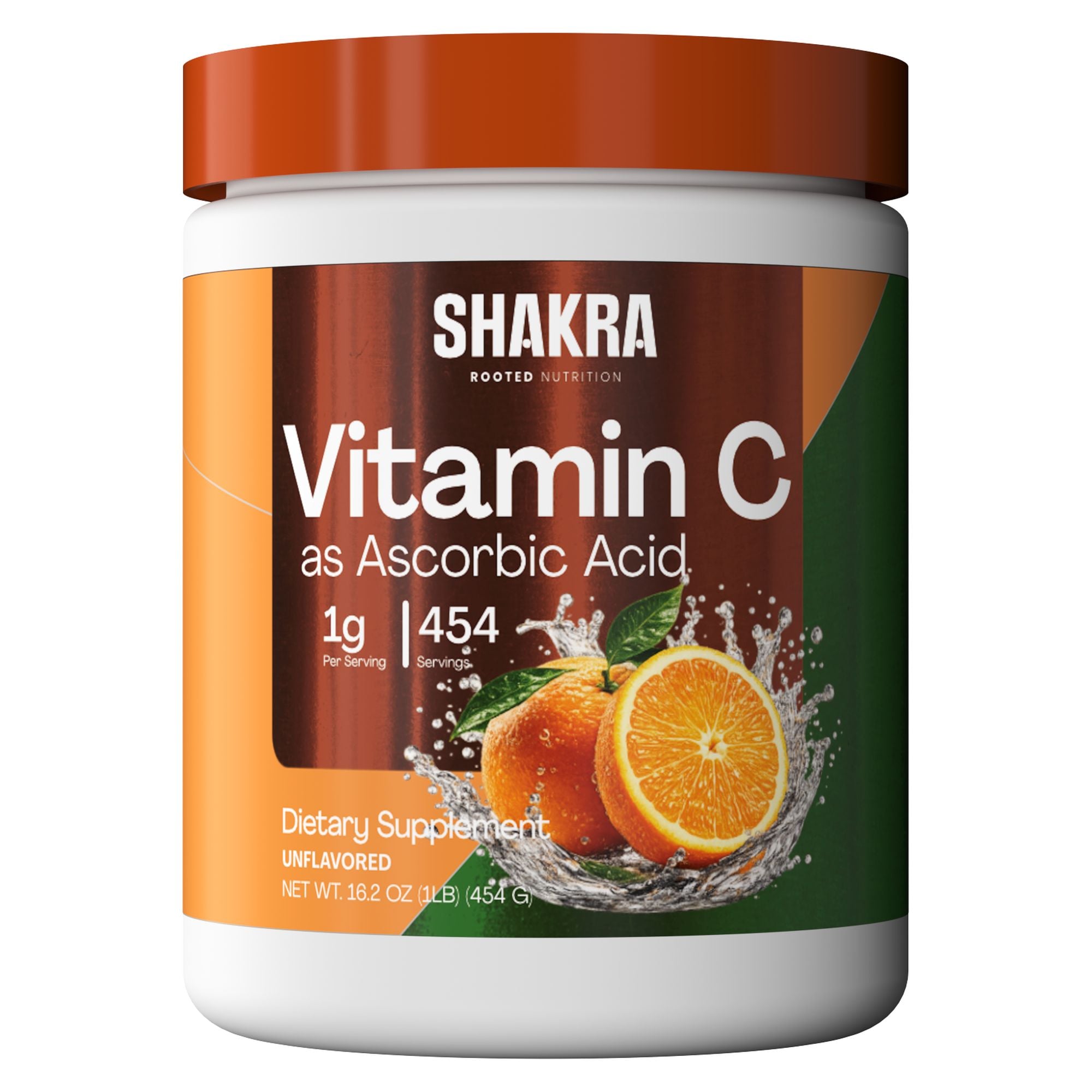 SHAKRA VITAMIN C ASCORBIC ACID VITAMINA C ÁCIDO ASCÓRBICO EN POLVO - 1