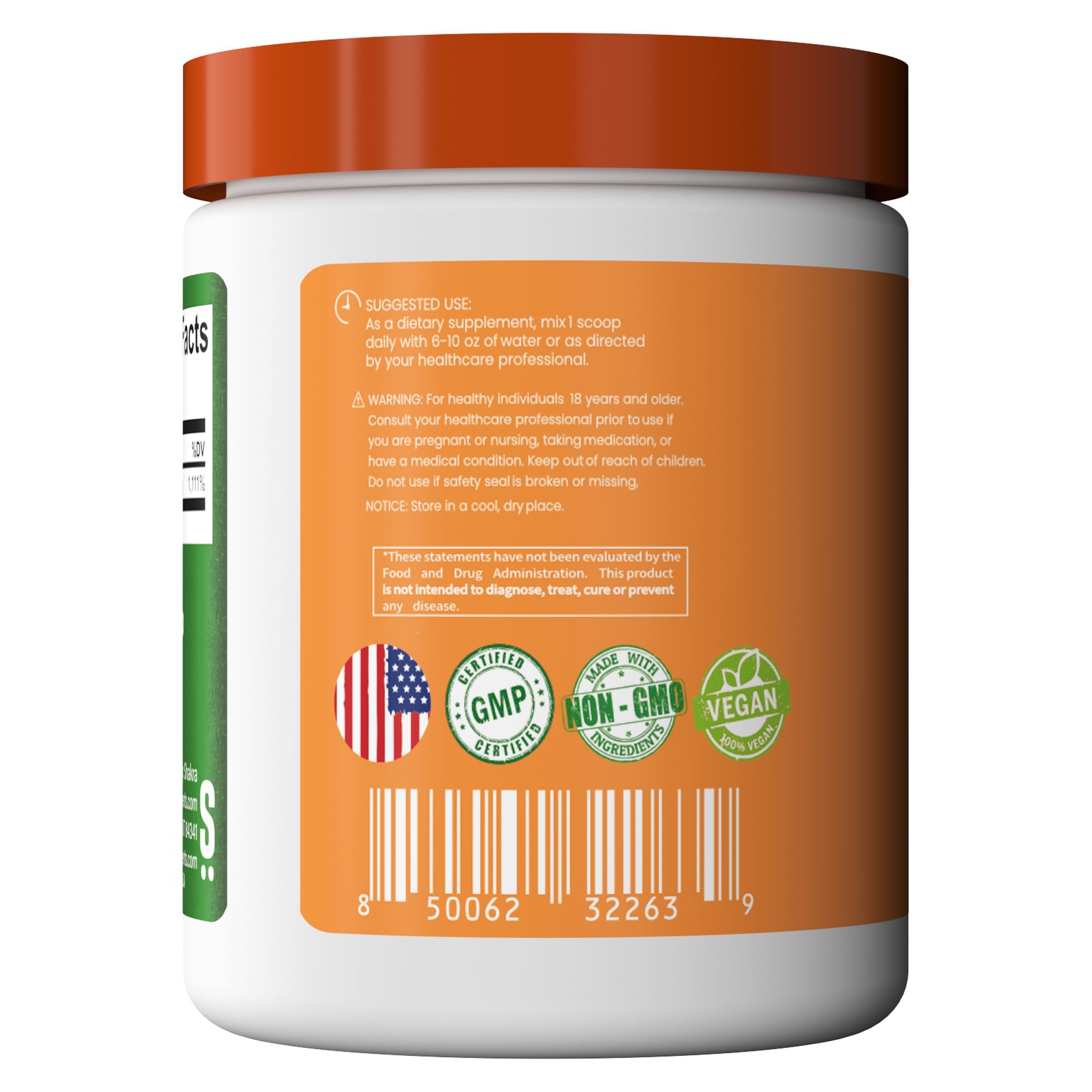 SHAKRA VITAMIN C ASCORBIC ACID VITAMINA C ÁCIDO ASCÓRBICO EN POLVO - 3