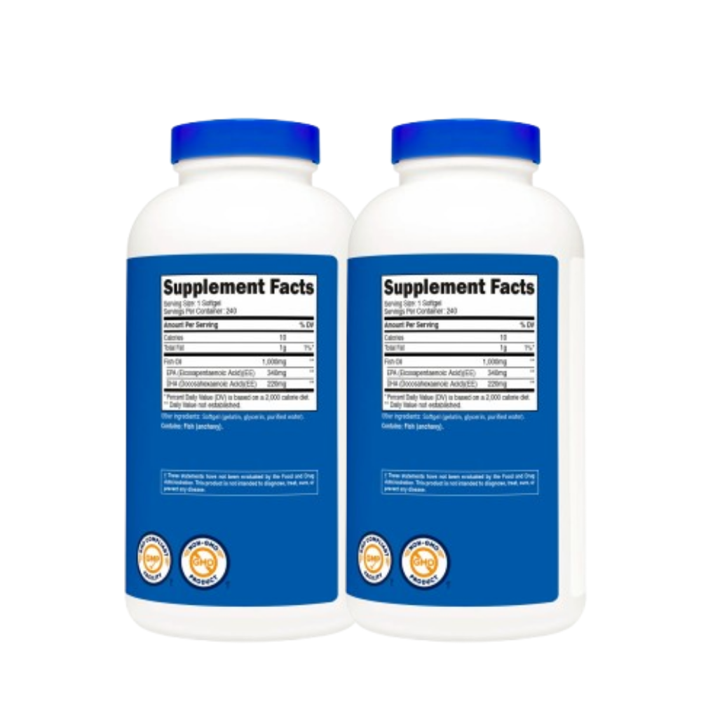 PACK X2 NUTRICOST OMEGA 3 FISH OIL - 2