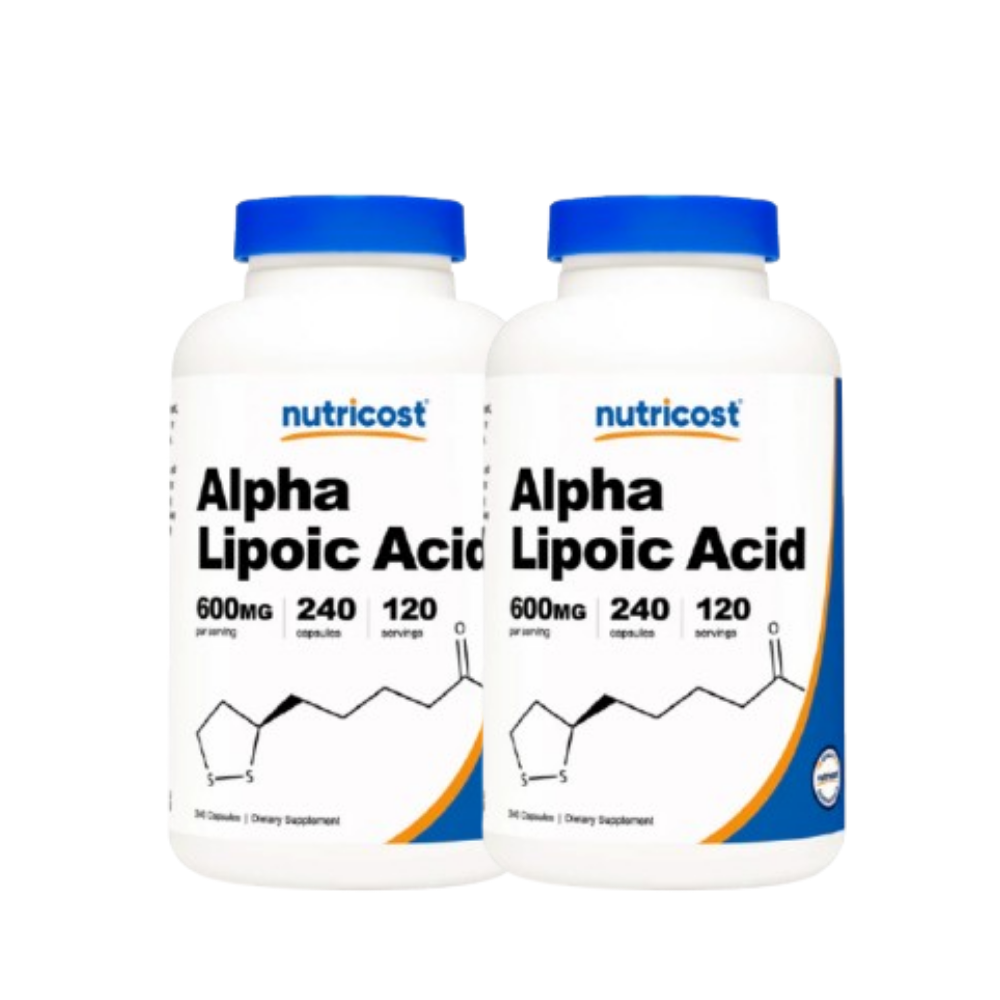 PACK X2 NUTRICOST ÁCIDO ALFA LIPOICO 240 CÁPSULAS - 1