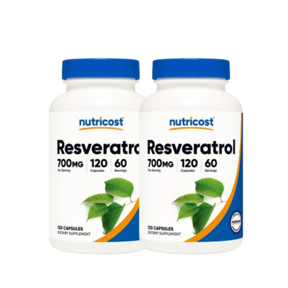 PACK X2 NUTRICOST RESVERATROL 700 MG - 1