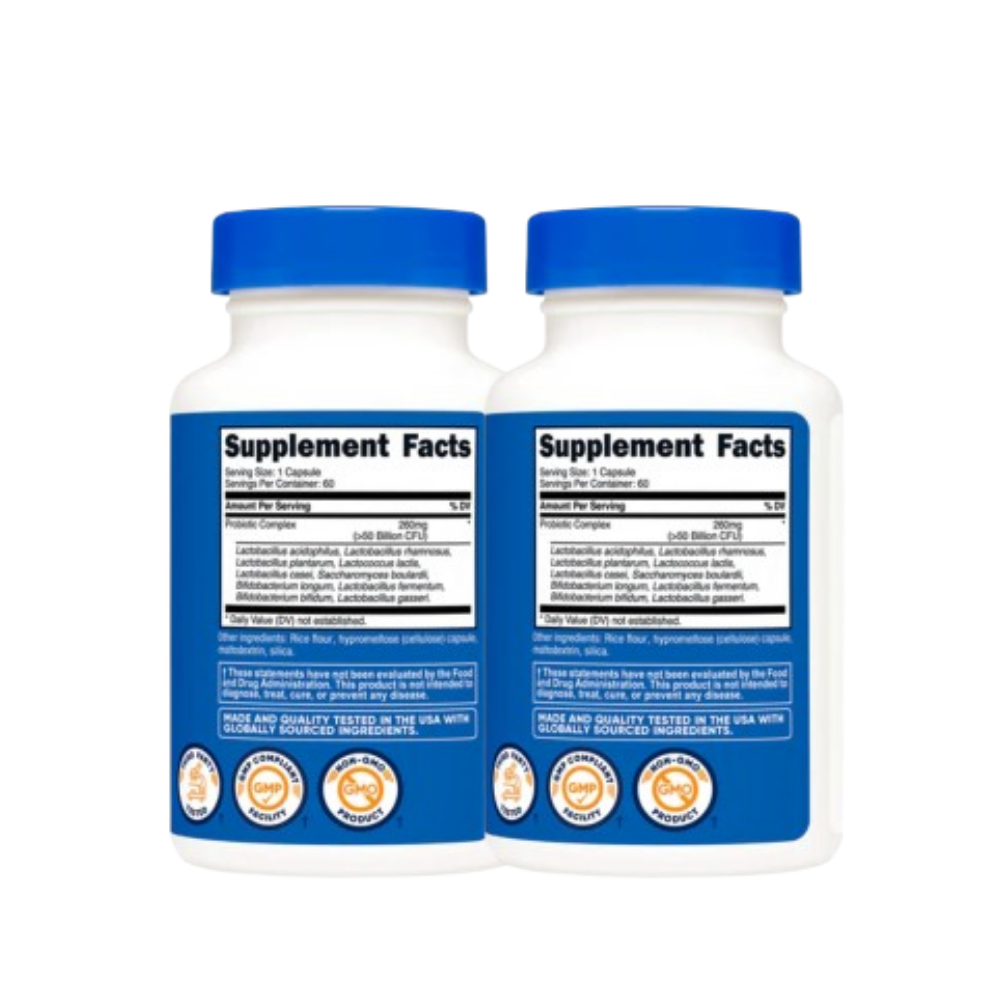 PACK X2 NUTRICOST PROBIÓTICOS COMPLEX 50 BILLONES - 2