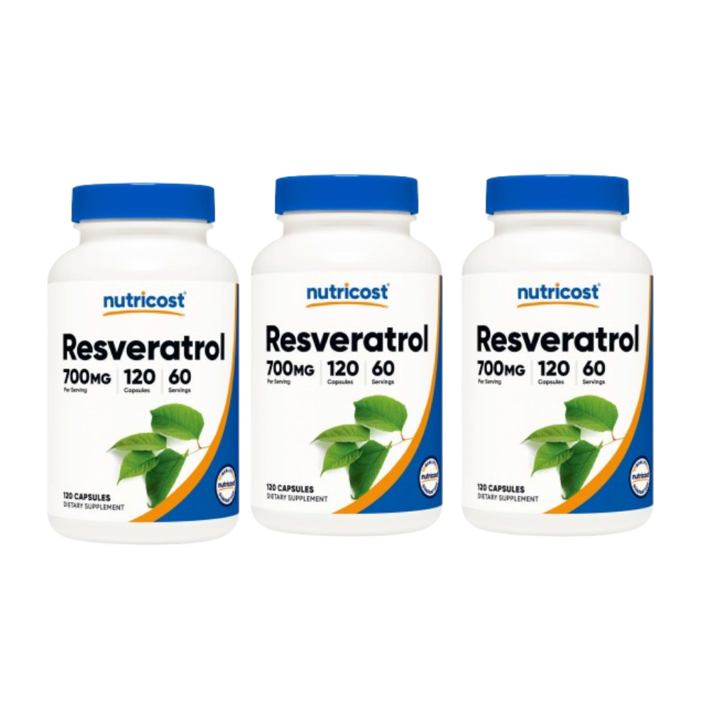 PACK X3 NUTRICOST RESVERATROL - 1