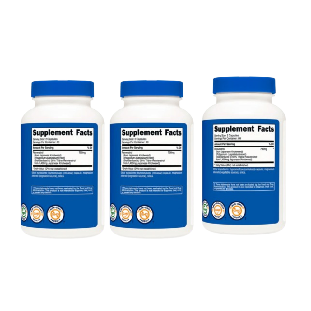 PACK X3 NUTRICOST RESVERATROL - 2