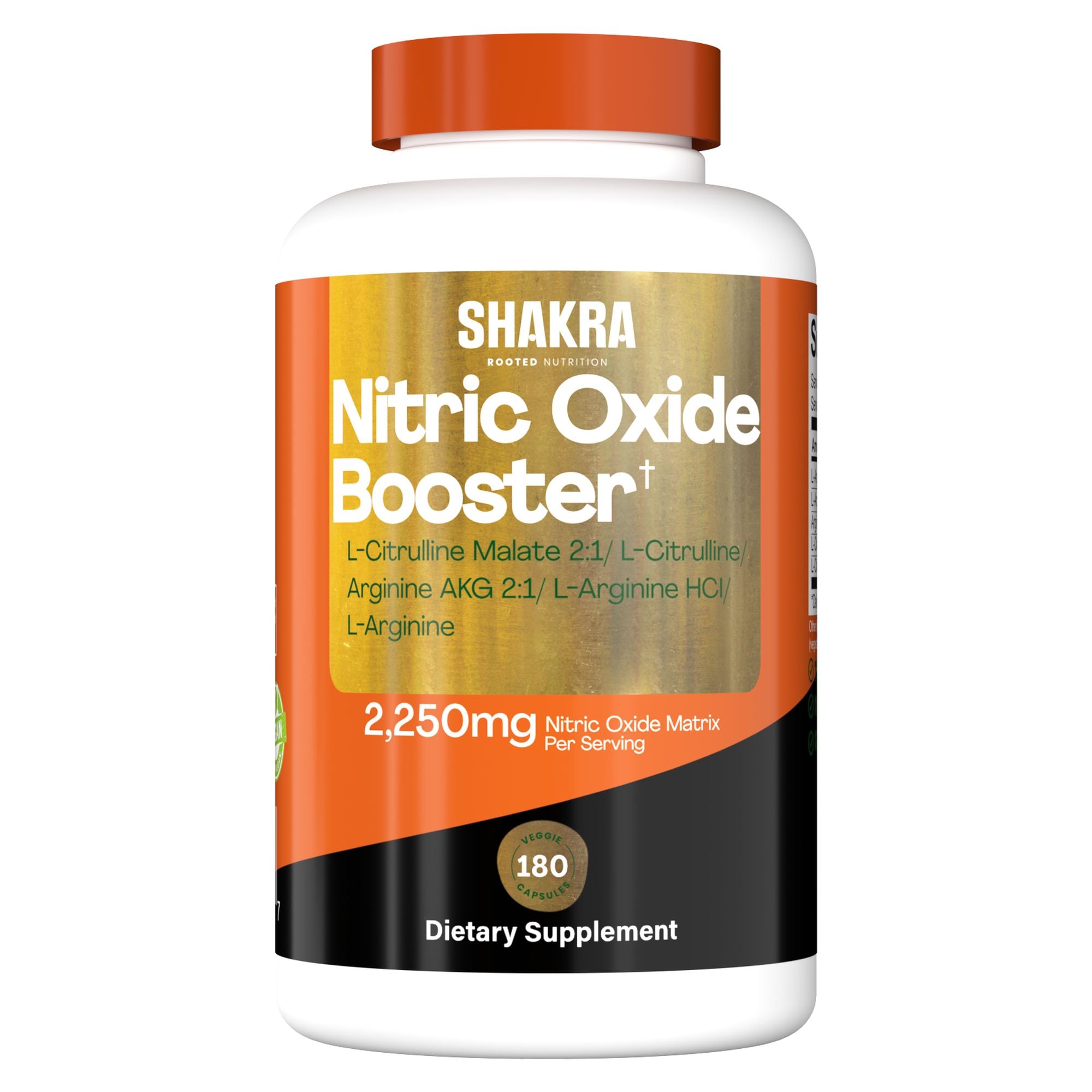 SHAKRA NITRIC OXIDE BOOSTER 180 CAPSULAS - 1