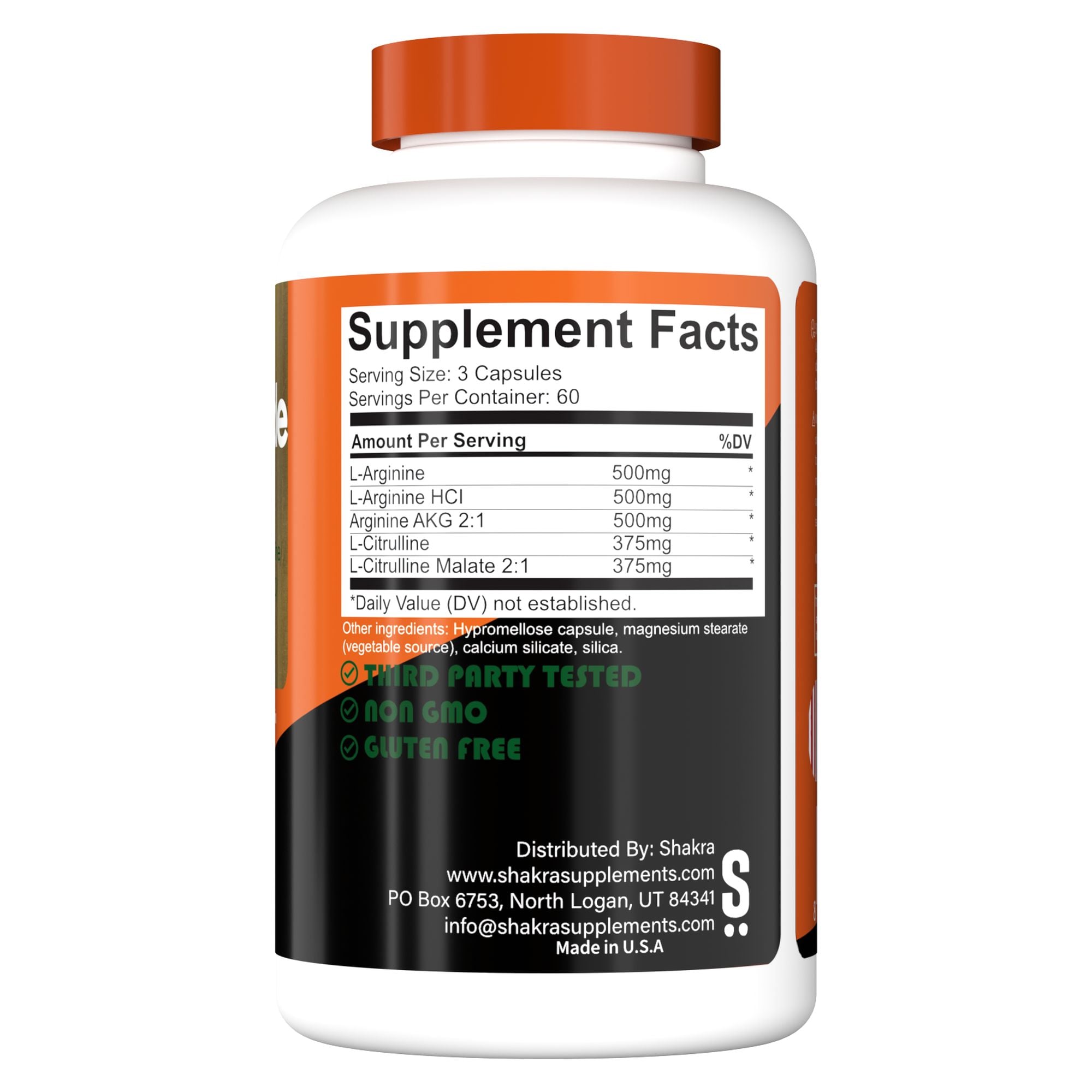 SHAKRA NITRIC OXIDE BOOSTER 180 CAPSULAS - 2