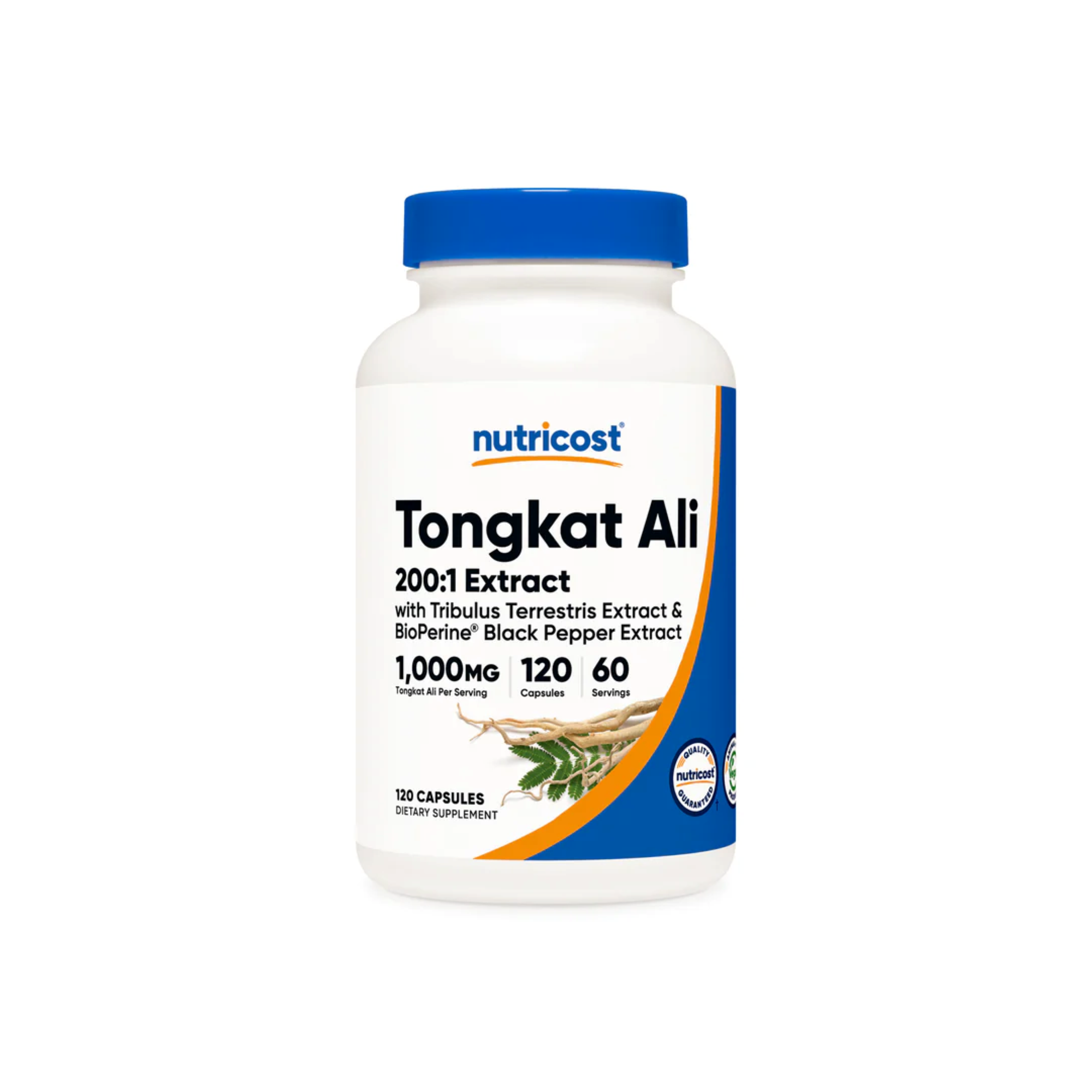 NUTRICOST TONGKAT ALI, 120 CÁPSULAS - 1