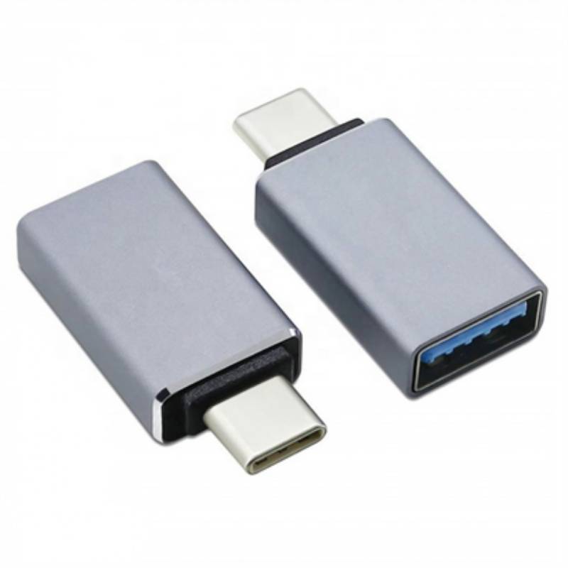 ADAPTADOR OTG TIPO C 3.1 MACHO A USB 3.0 DE ALUMINIO - 1