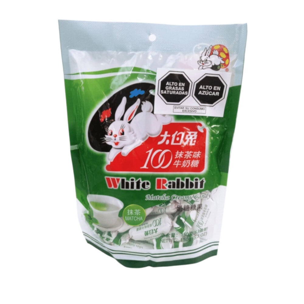 PACK CARAMELOS CREMOSO DE LECHE Y MATCHA WHITE RABBIT CONTENIDO 2U DE 150GR - 5
