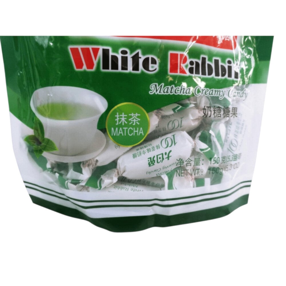 PACK CARAMELOS CREMOSO DE LECHE Y MATCHA WHITE RABBIT CONTENIDO 3U DE 150GR - 2