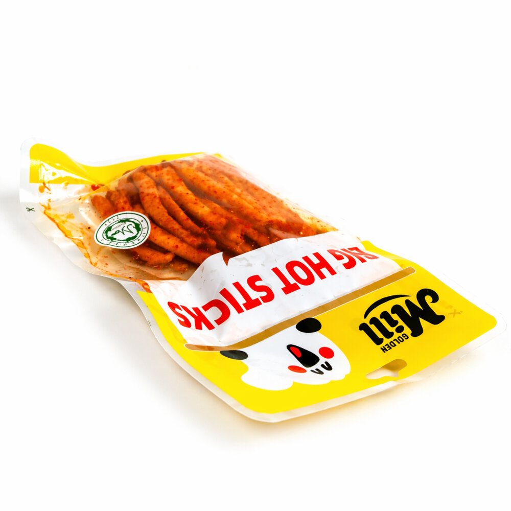 PACK SNACK PALITOS DE SOYA GOLDEN MILL PICANTE CONTENIDO 3U DE 100G - 7