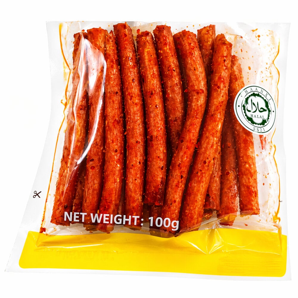 PACK SNACK PALITOS DE SOYA GOLDEN MILL PICANTE CONTENIDO 3U DE 100G - 9