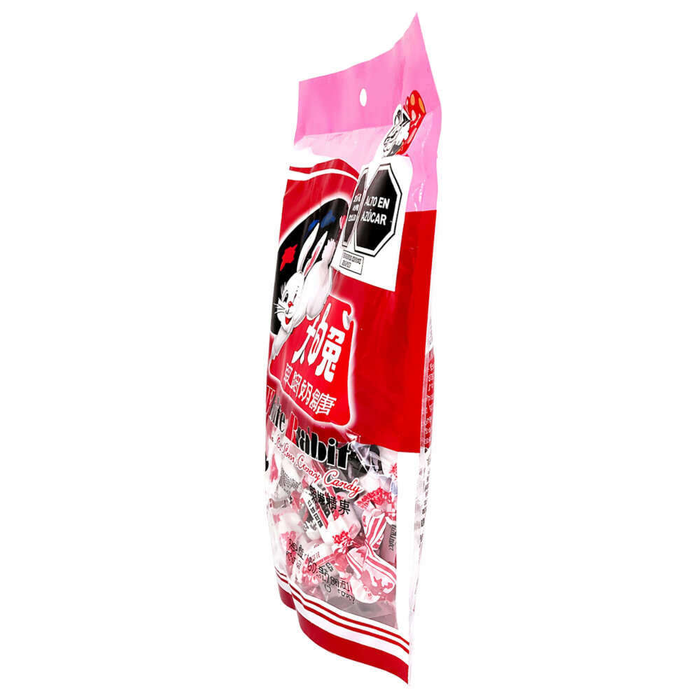 PACK CARAMELOS CREMOSO DE FREJOL ROJO WHITE RABBIT DULCE BLANDO CONTENIDO 2U DE 200GR - 8