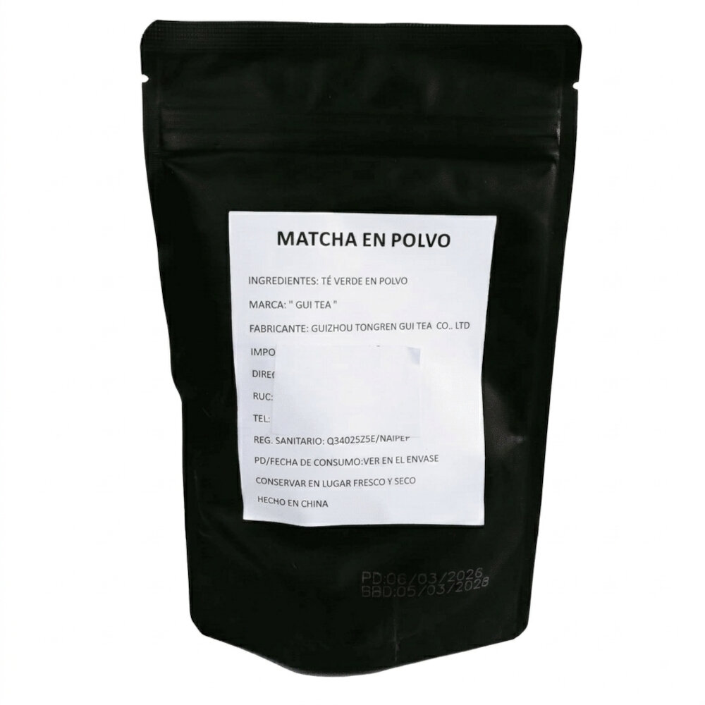 PACK TE MATCHA CEREMONIAL EN POLVO INFUSION ORIENTAL CONTENIDO 2U DE 100GR - 6