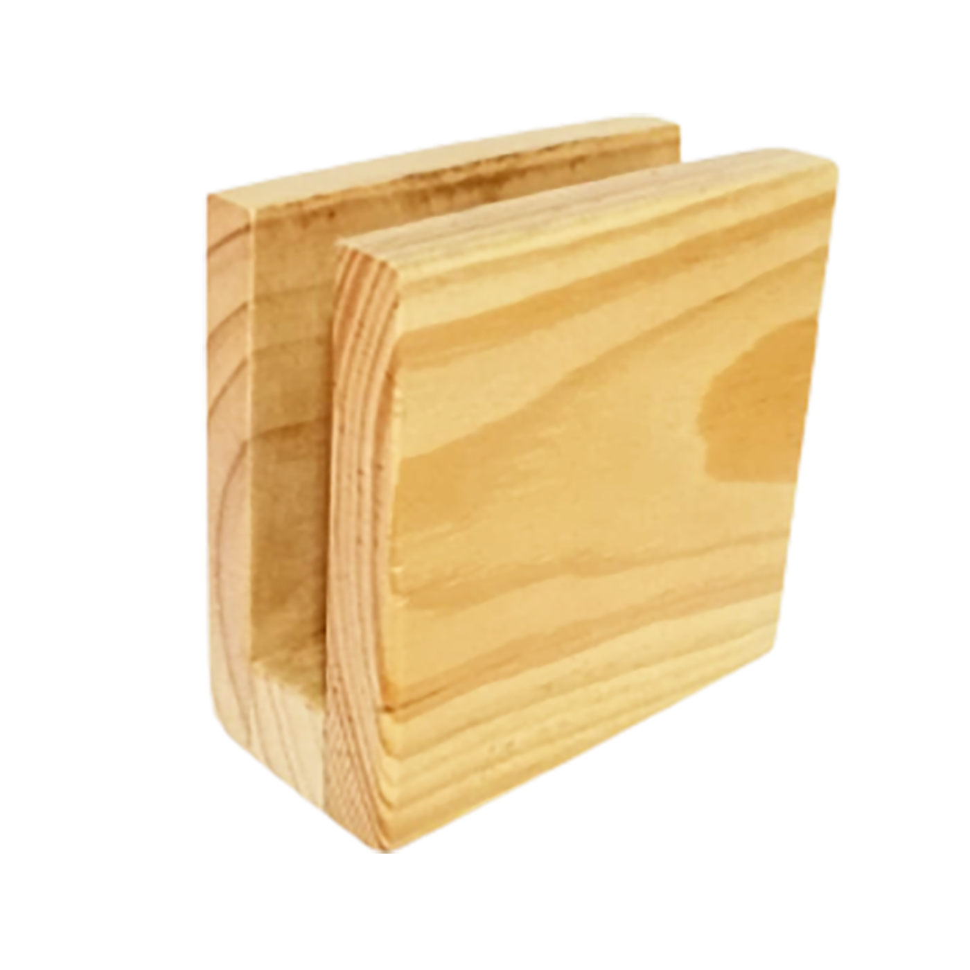 SERVILLETERO WOODENWRAP PORTA SERVILLETAS EN MADERA NATURAL - 1