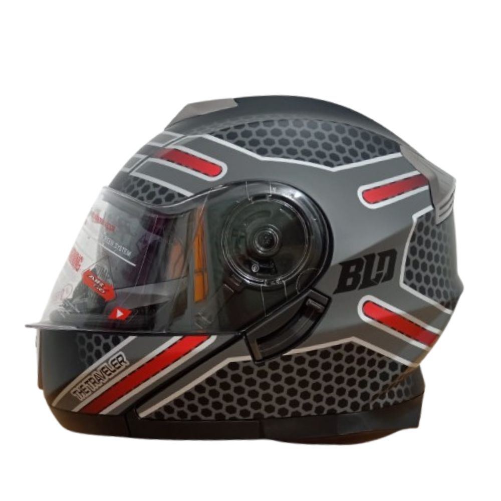 CASCO DE MOTO CERTIFICADO IRON LOX ARTICULADO INTEGRAL TALLA L - 3