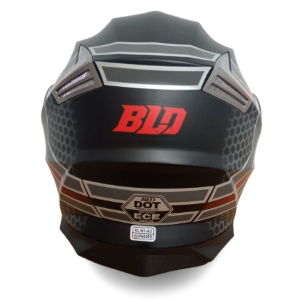 CASCO DE MOTO CERTIFICADO IRON LOX ARTICULADO INTEGRAL TALLA L - 5