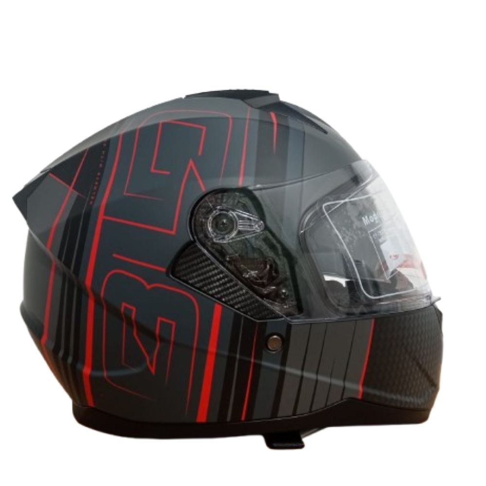 CASCO DE MOTO CERTIFICADO TERRA  REA INTEGRAL TALLA L - 2