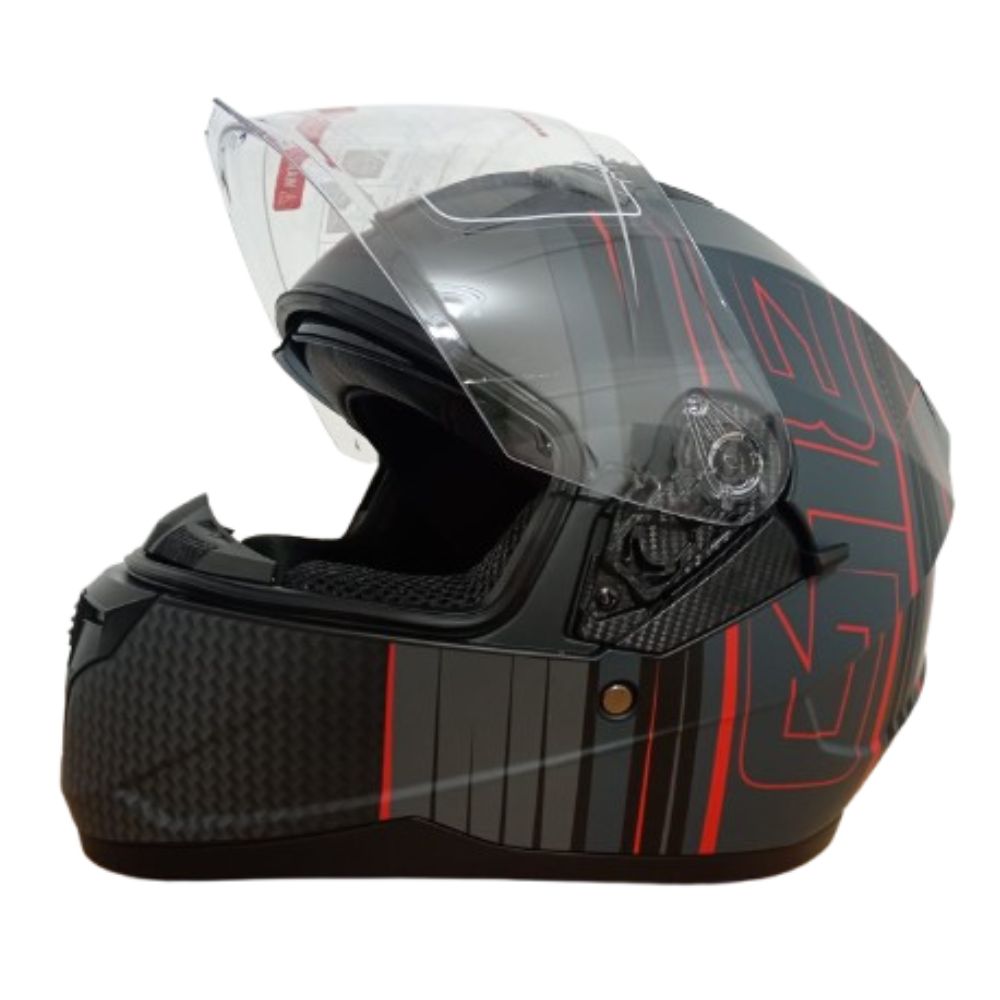 CASCO DE MOTO CERTIFICADO TERRA  REA INTEGRAL TALLA L - 3