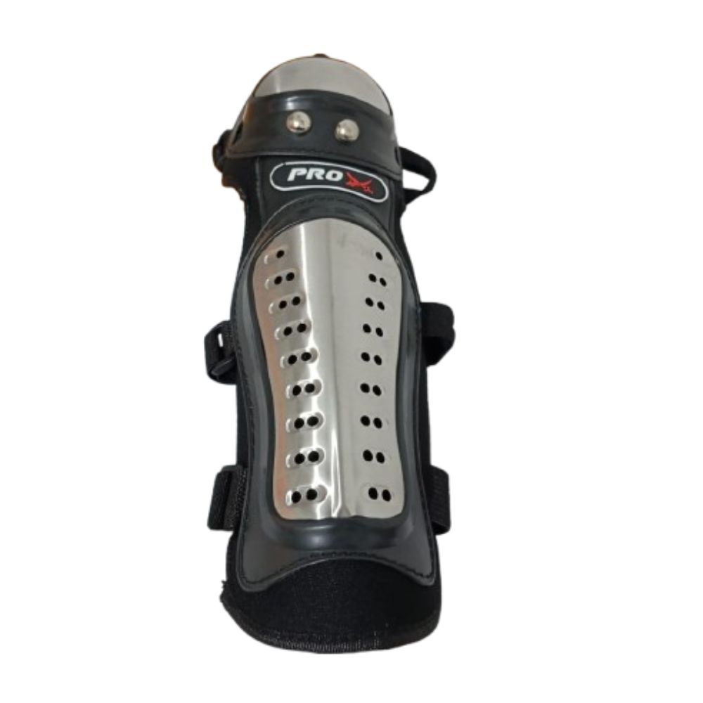 CODERAS Y RODILLERAS PARA MOTOCICLISTAS FLEXIBLE CON PLACA M,ETALICA DE ALTA PROTECCION - 2