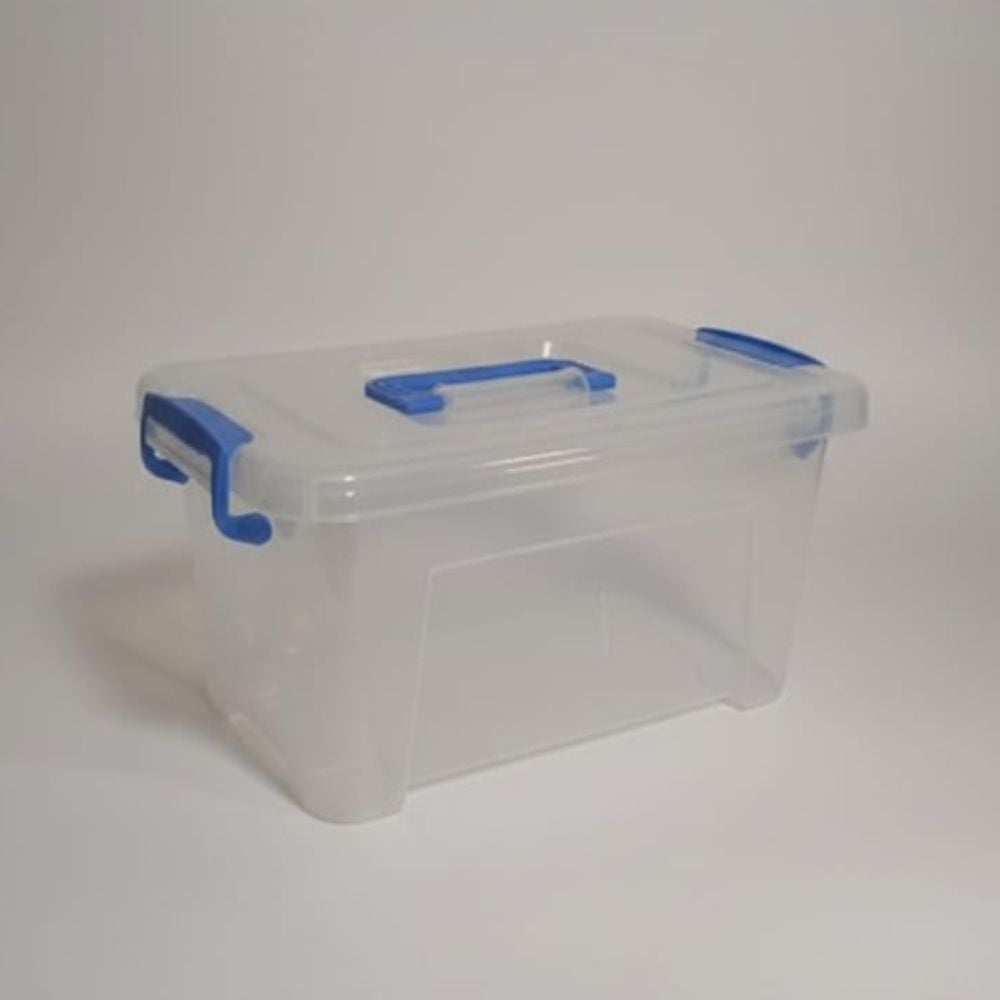 FENOMENAL CAJITA ORGANIZADORA VANY DE PLASTICO CON TAPA A PRESION - PRACTICA Y RESISTENTE - 1