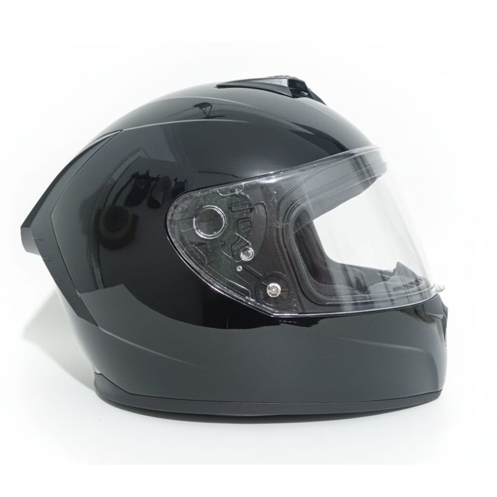 CASCO INTEGRAL DE MOTO HK4 BRILLANTE CON DOBLE VISOR ANTIRAYADURAS - TALLA XL - 1