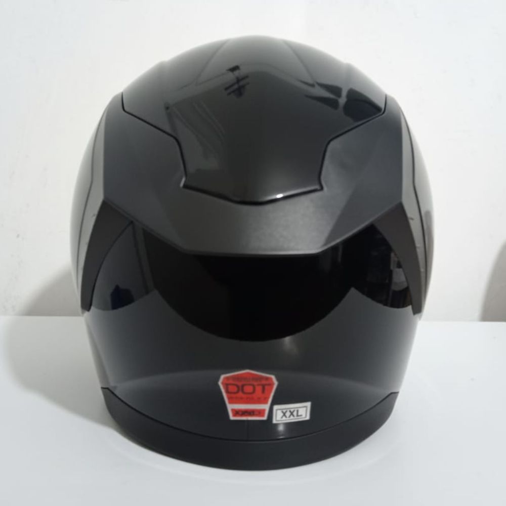 CASCO INTEGRAL DE MOTO HK4 BRILLANTE CON DOBLE VISOR ANTIRAYADURAS - TALLA XL - 3
