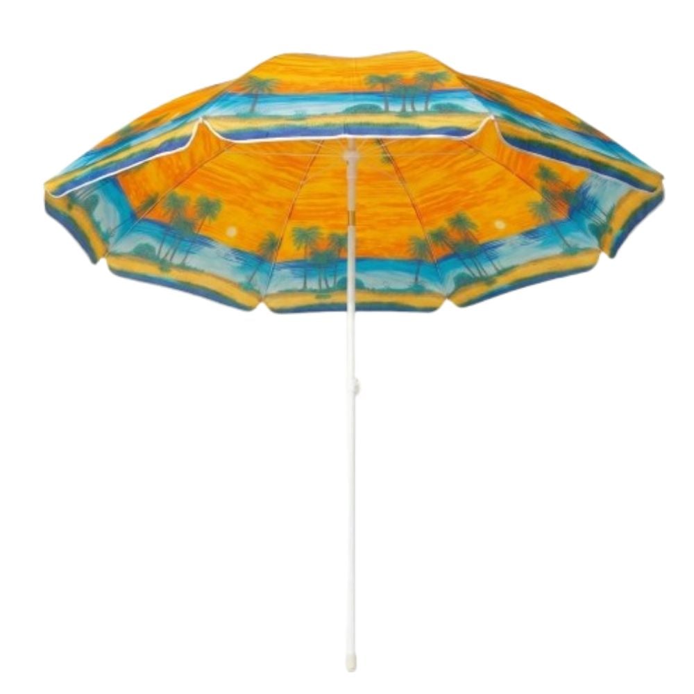 SOMBRILLA DE PLAYA MANCORA 1.50MTS PROTECCION UV MODELO EXCLUSIVO - 1