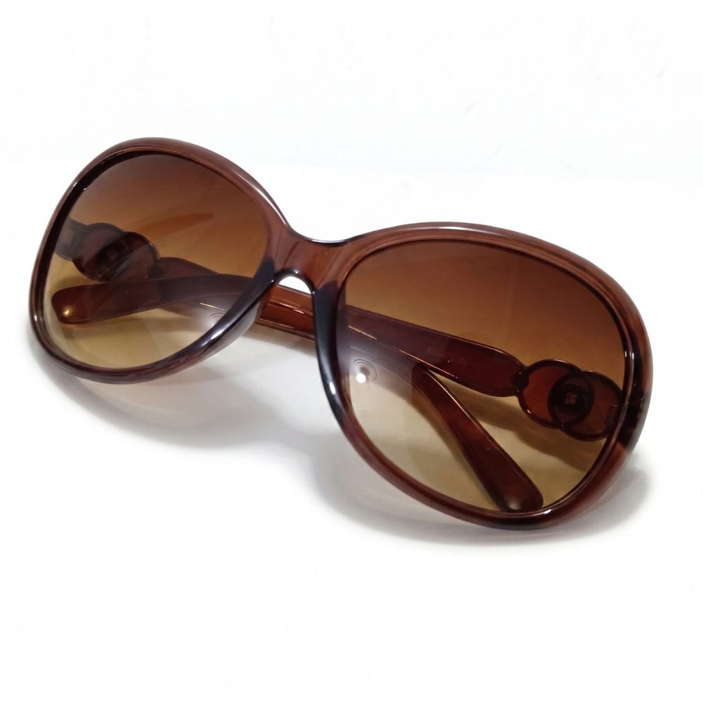 LENTES DE SOL PARA MUJER MIST-LY COLOR MARRON CON FUNDA PROTECTORA DISEÑO ELEGANTE - 1