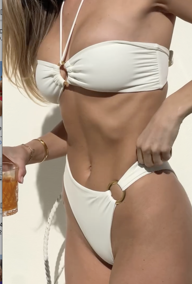 BIKINI PUSH UP LICRA MUJER SOLARY PERLA VALERIA - 3