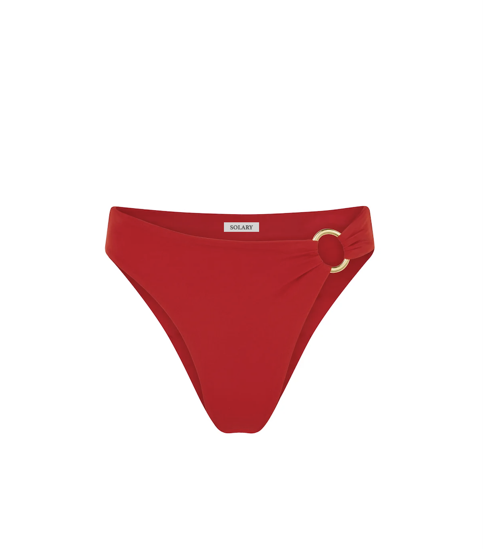 BIKINI PUSH UP LICRA MUJER SOLARY ROJO VALERIA - 4