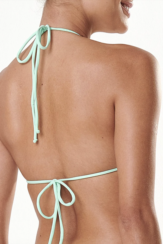 BIKINI PUSH UP LICRA MUJER SOLARY VERDE AGUA BRASILERO - 5