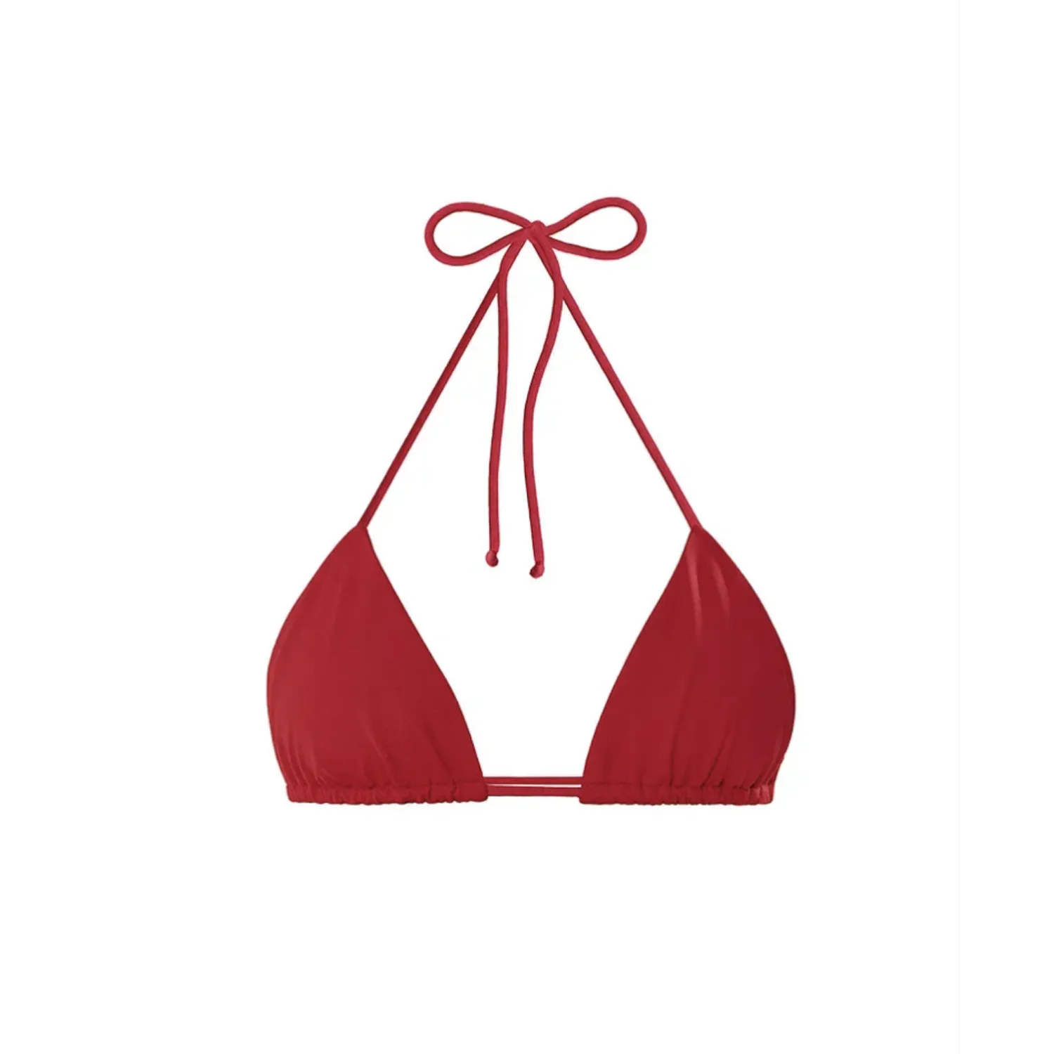BIKINI TOP BRASILERO PUSH UP LICRA MUJER SOLARY ROJO COPA REMOVIBLE - 1
