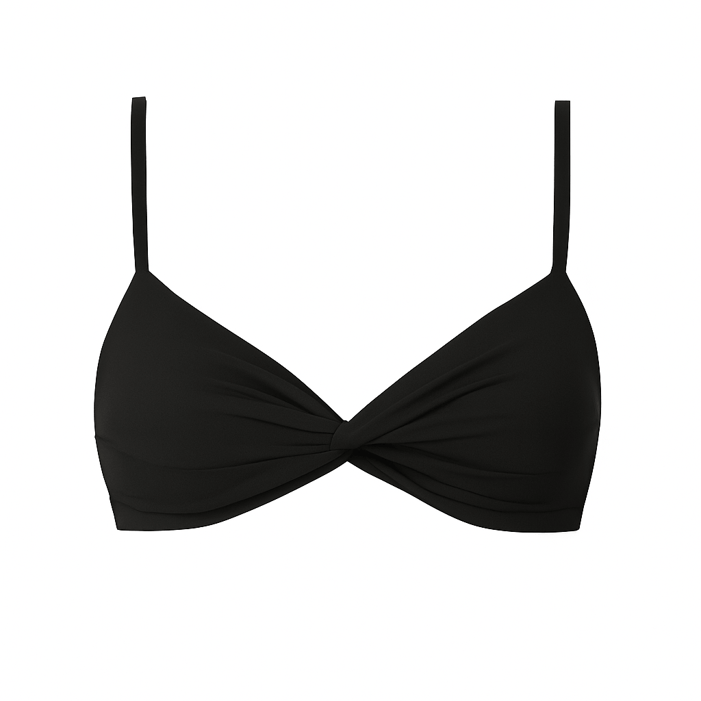 BIKINI TOP PUSH UP LICRA MUJER SOLARY BONNIE NEGRO - 2
