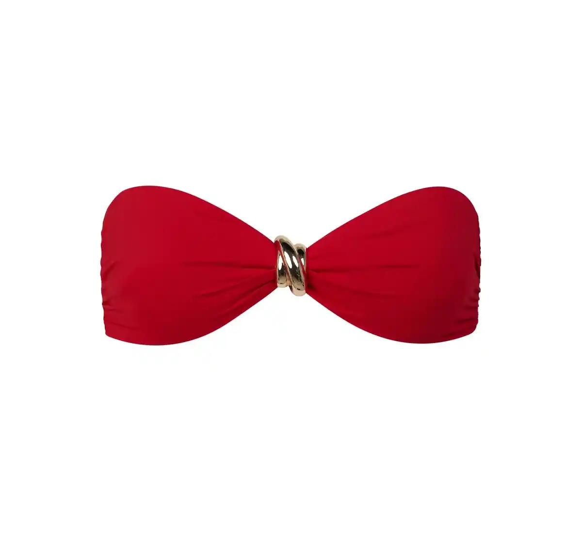 TOP DE BIKINI ABIGAIL PUSH UP LICRA MUJER SOLARY RED CHERRY COPA REMOVIBLE - 1